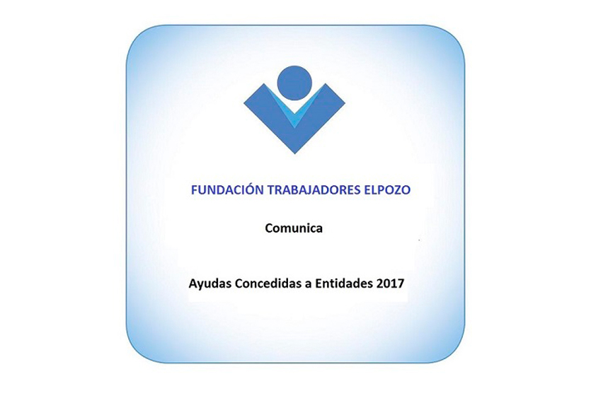 Ayudas concedidas a Entidades  2017