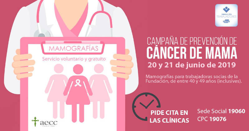 La Fundación promueve una nueva campaña de prevención de cáncer de mama para trabajadoras de ELPOZO ALIMENTACIÓN