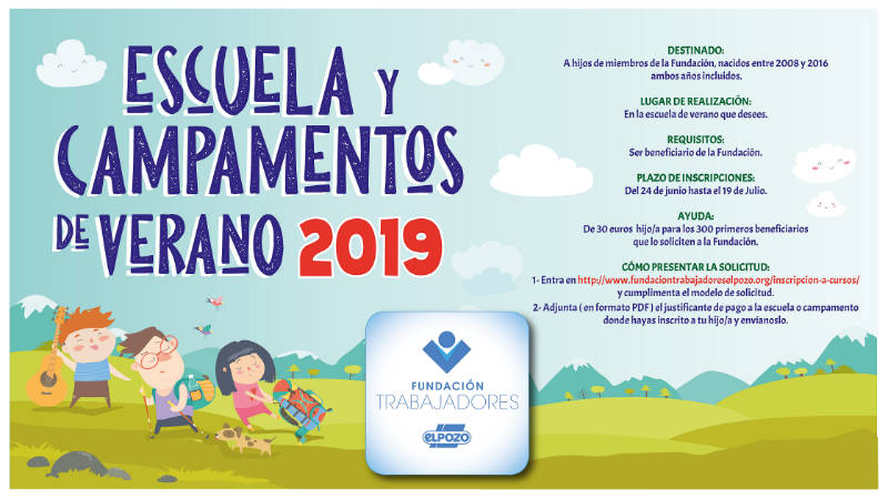 Escuelas y campamentos de verano 2019