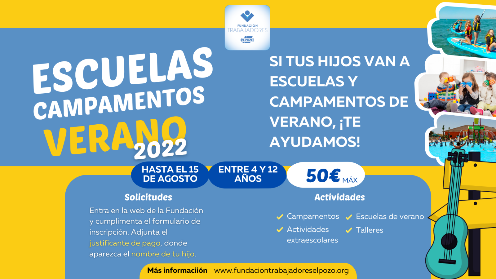 ESCUELAS Y CAMPAMENTOS DE VERANO 2022